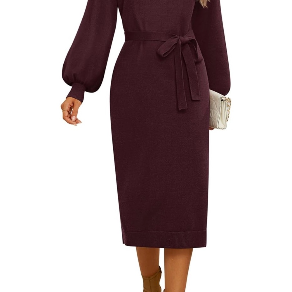 Mirol Wine Dress NWT Size XL